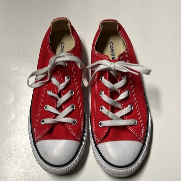Converse Shoes - Preppy Converse All Star Red Shoes